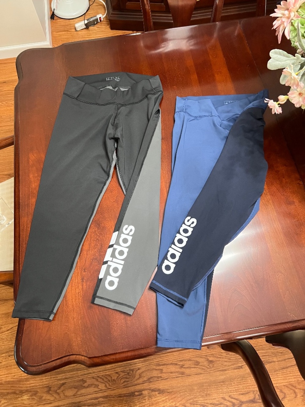 Adidas workout pants set of two